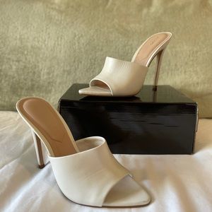 Aldo heeled mules